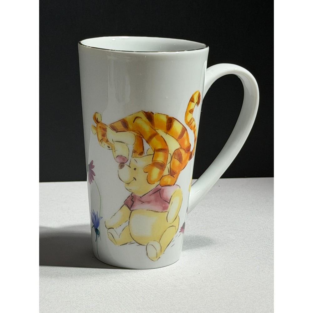 Disney Winnie the Pooh Tigger Mug I've Found Somebody Just Like Me Gold Rim